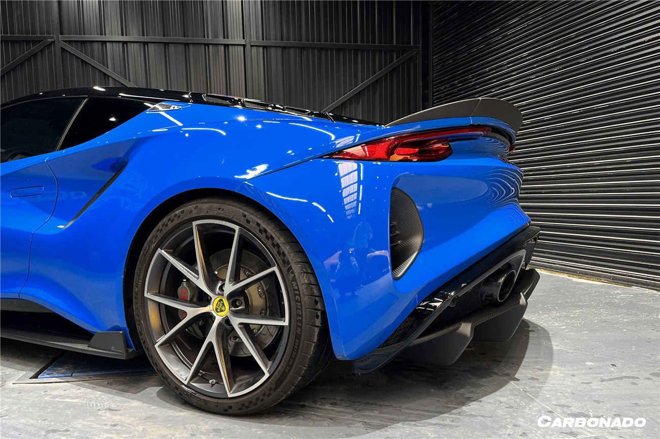 2021 - 2024 Lotus Emira OD Style Dry Carbon Fiber Rear Bumper Vents