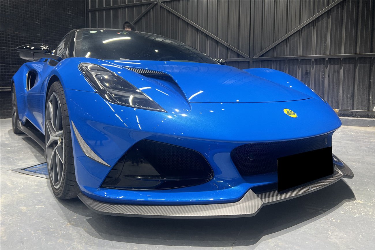 2021 - 2024 Lotus Emira OD Style Dry Carbon Fiber Front Lip Splitter