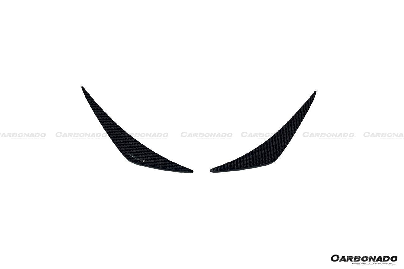 2021 - 2024 Lotus Emira OD Style Dry Carbon Fiber Front Bumper Canards