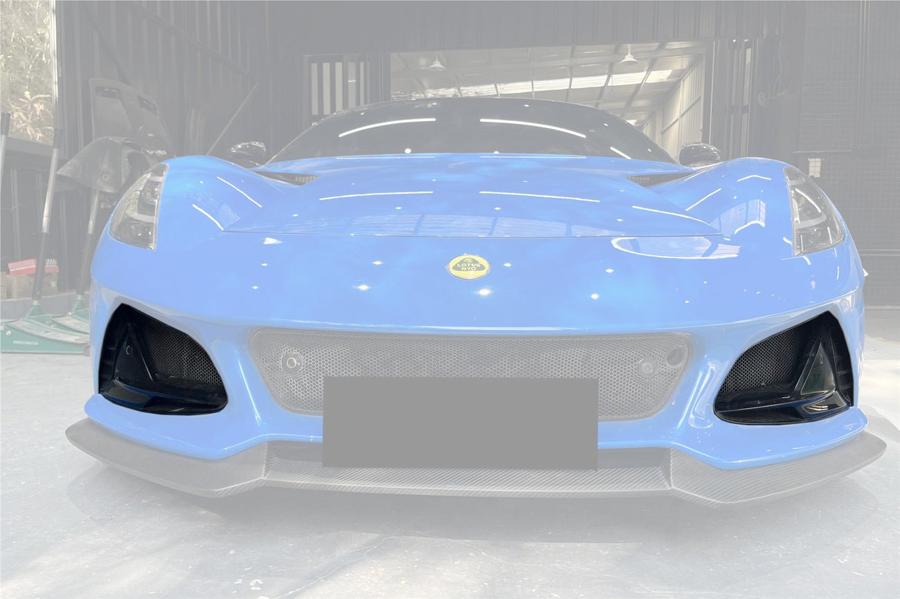 2021 - 2024 Lotus Emira OD Style Dry Carbon Fiber Front Bumper Vents