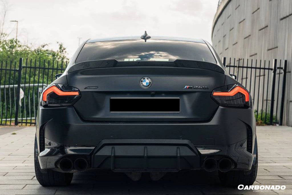 2021-2024 BMW M2 G87 OD-A Style Dry Carbon Fiber Trunk Spoiler