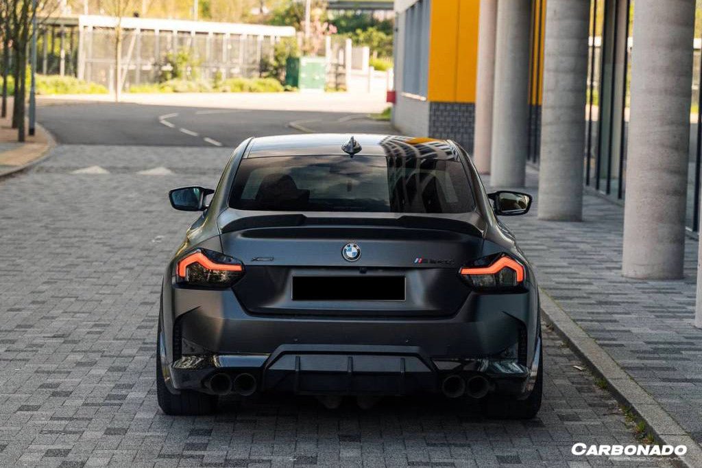 2021-2024 BMW M2 G87 OD-A Style Dry Carbon Fiber Trunk Spoiler