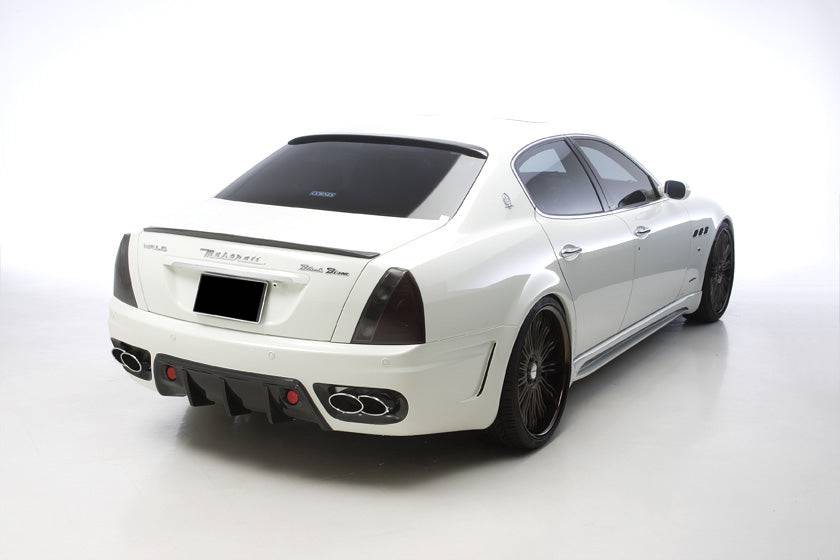 2005-2008 Maserati Quattroporte W Style Rear Bumper - Carbonado