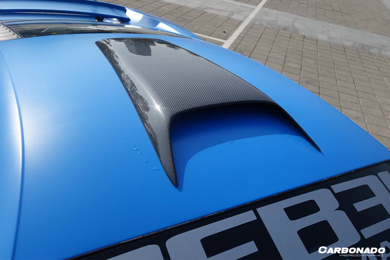 2011-2017 McLaren 650S/MP4 12C BKSS Style Carbon Fiber Roof Scoop - Carbonado