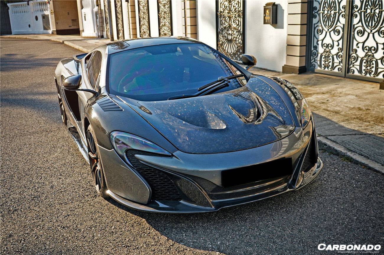 2014-2017 McLaren 650S OD Style Autoclave Carbon Fiber Front Fender - Carbonado