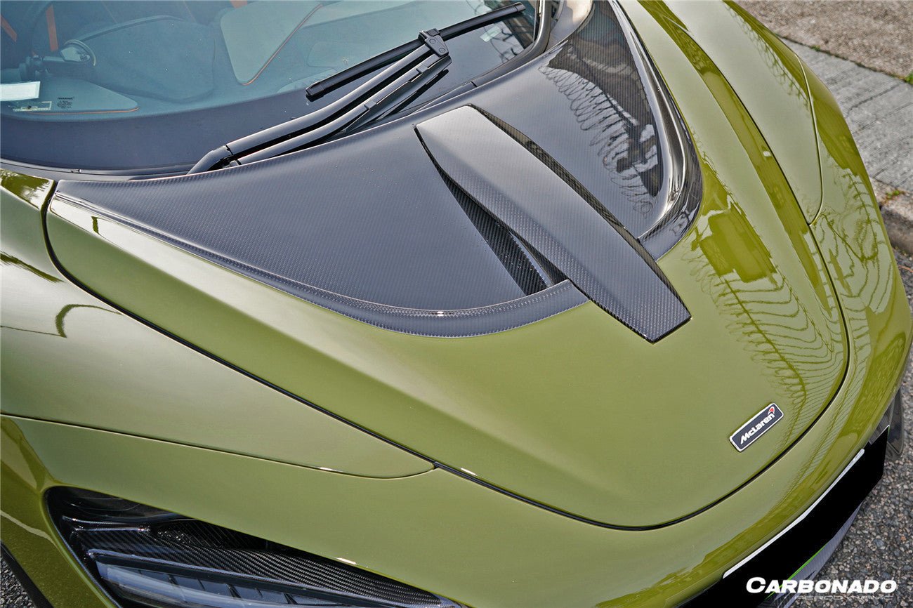 2017 - 2021 McLaren 720S OD-N Style Dry Carbon Fiber Hood