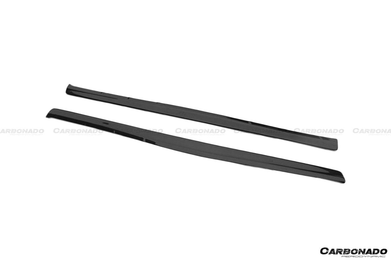 Mitsubishi Lancer Evolution 7 8 9 CT9A RX Style Carbon Fiber Side Skirts 2003-2006