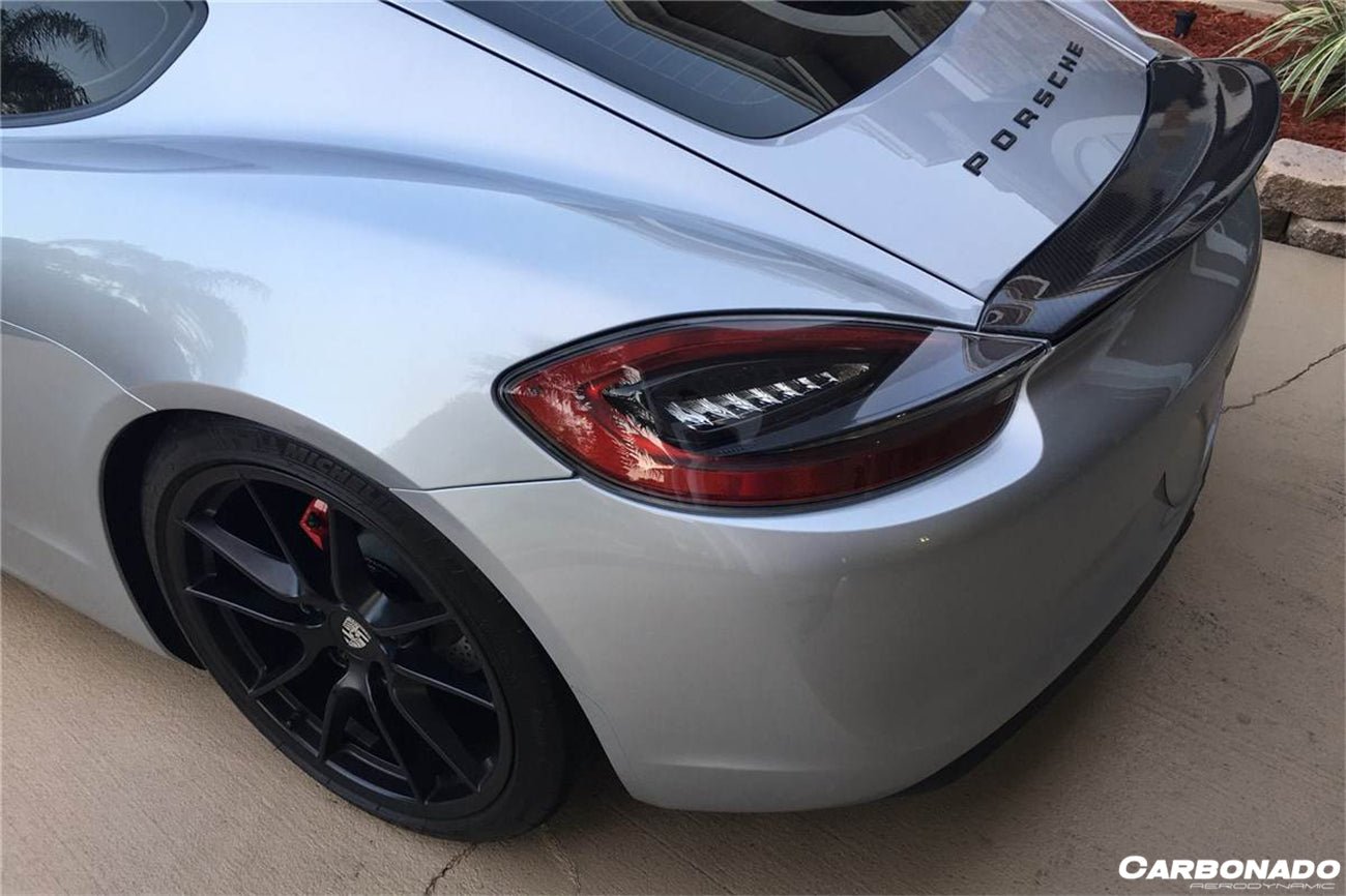 2014 - 2016 Porsche Boxster & Cayman 981 SPY Style Spoiler Wing