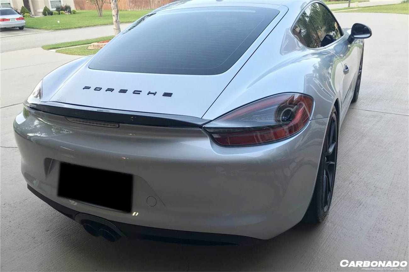 2014 - 2016 Porsche Boxster & Cayman 981 SPY Style Spoiler Wing