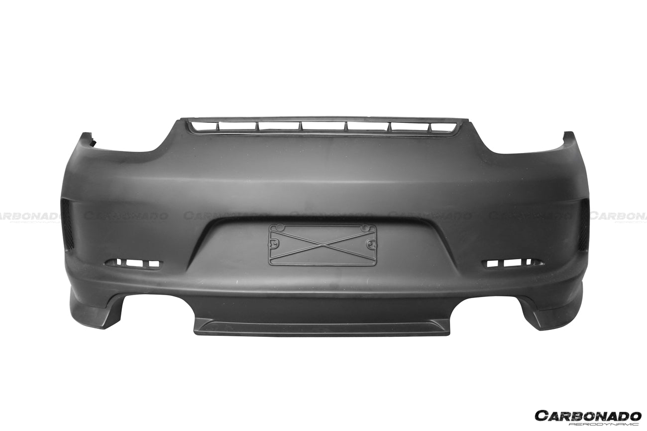 Porsche 911 991.1 Carrera S 2C GT3 Style Rear Bumper for Quad-Exhaust 2012-2015