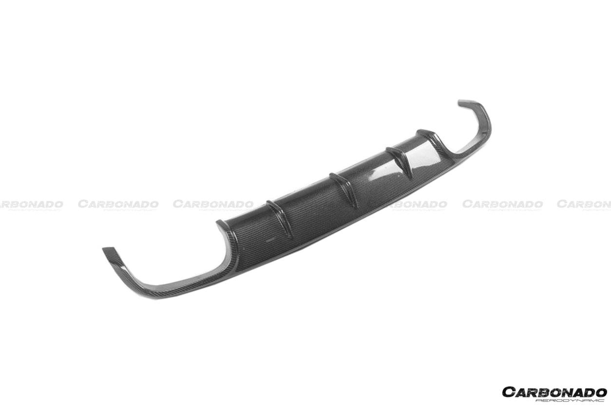 Porsche 911 991.2 Carrera S 4S GTS OD Style Quad Rear Lip 2016-2019