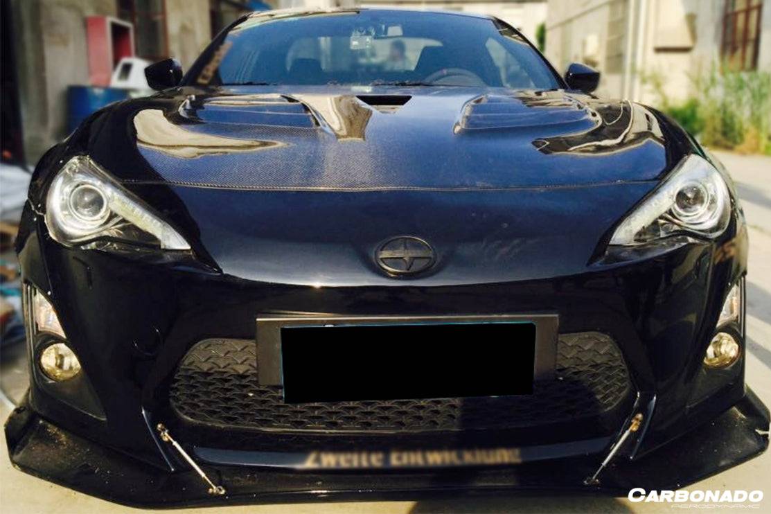 2012-2020 Scion FRS & Toyota GT86 & Subaru BRZ VA Style Hood - Carbonado
