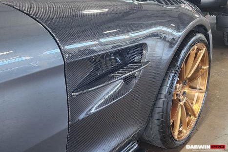 2015 - 2021 Mercedes Benz AMG GT/GTS/GTC/GTR BK Style Partial Carbon Fiber Front Fender