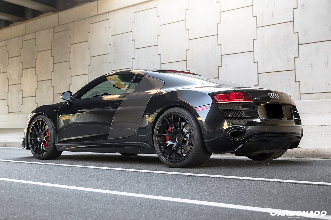 2009-2015 Audi R8 Coupe Spyder OE Style Carbon Fiber Side Blades - Carbonado