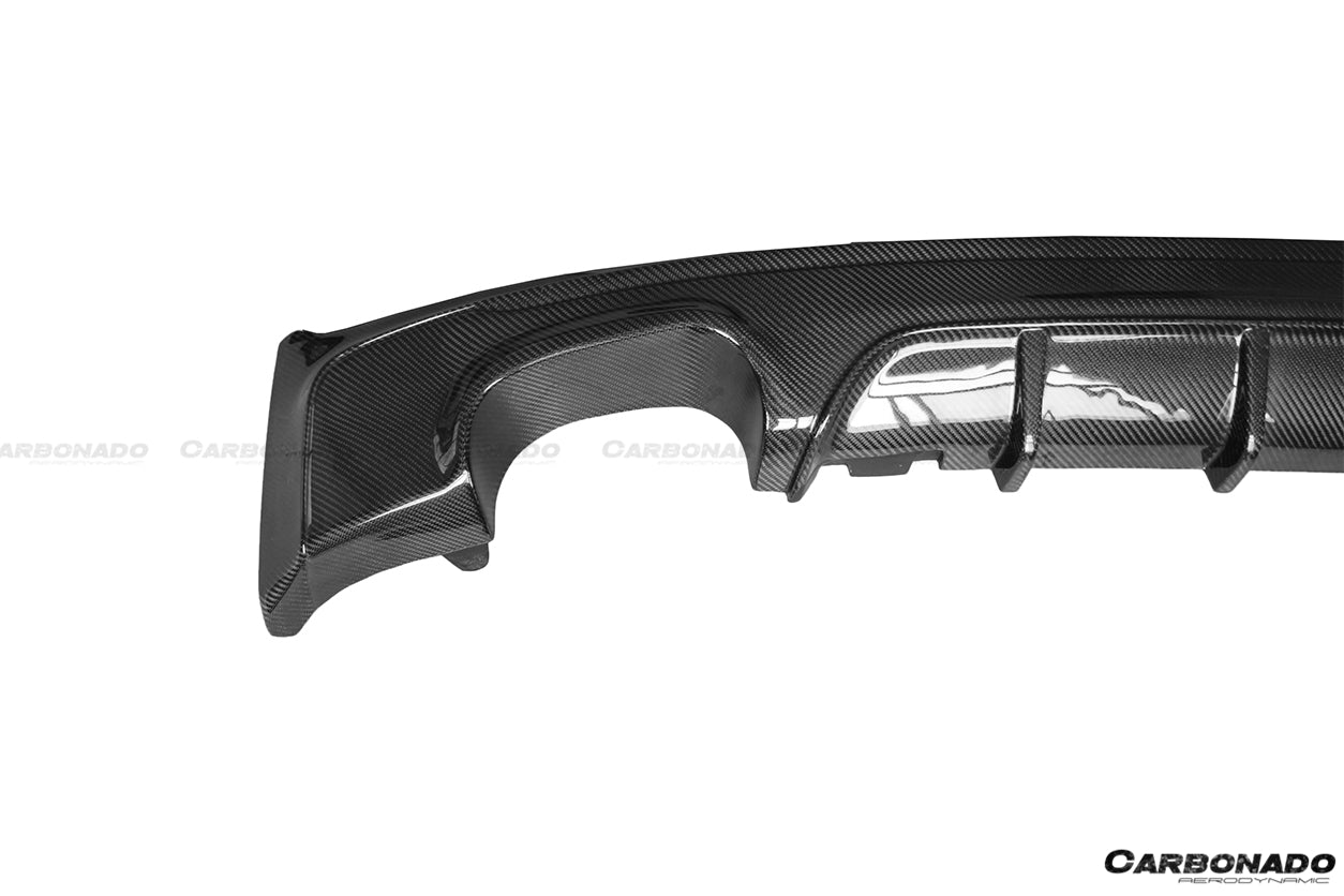 2014-2021 BMW 2 Series F22 & F23 MP Style Carbon Fiber Rear Lip (M-Tech Only)