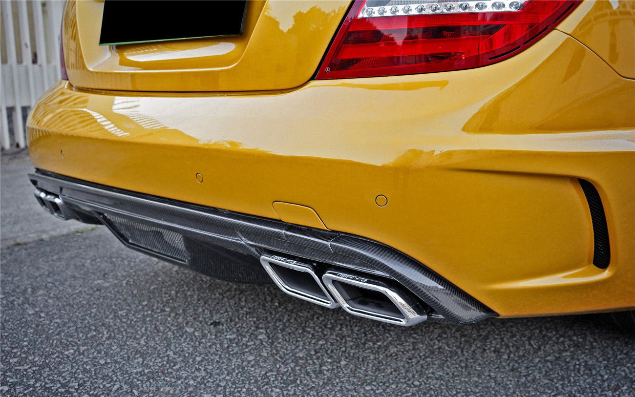 2012 - 2014 Mercedes Benz W204 C63 AMG Coupe BKSS Style Wide Full Body Kit