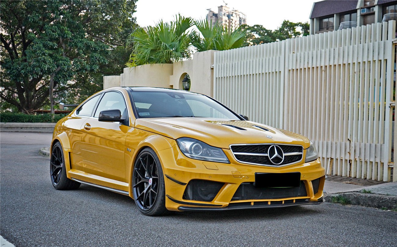 2012 - 2014 Mercedes Benz W204 C63 AMG Coupe BKSS Style Wide Full Body Kit