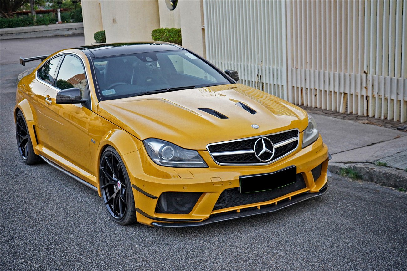 2012 - 2014 Mercedes Benz W204 C Class Coupe BKSS Style Wide Full Body Kit