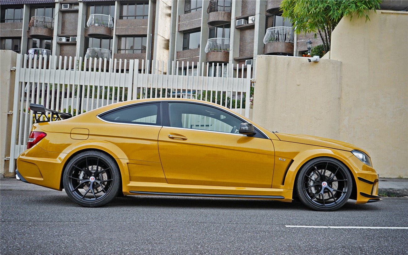 2012 - 2014 Mercedes Benz W204 C63 AMG Coupe BKSS Style Wide Full Body Kit