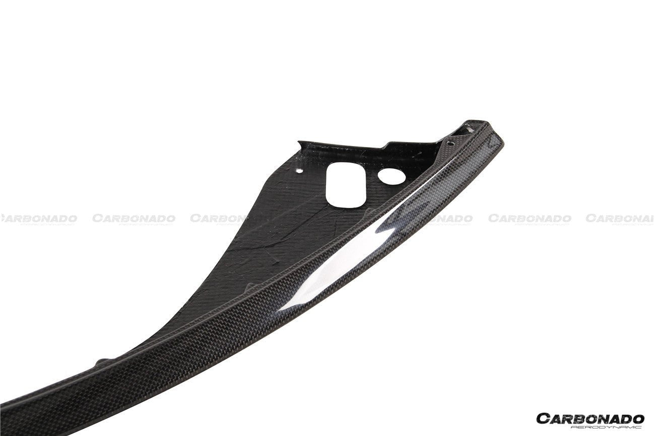 2017 - 2024 Ferrari 812 Superfast & GTS OEM Style Dry Carbon Fiber Front Side Splitter