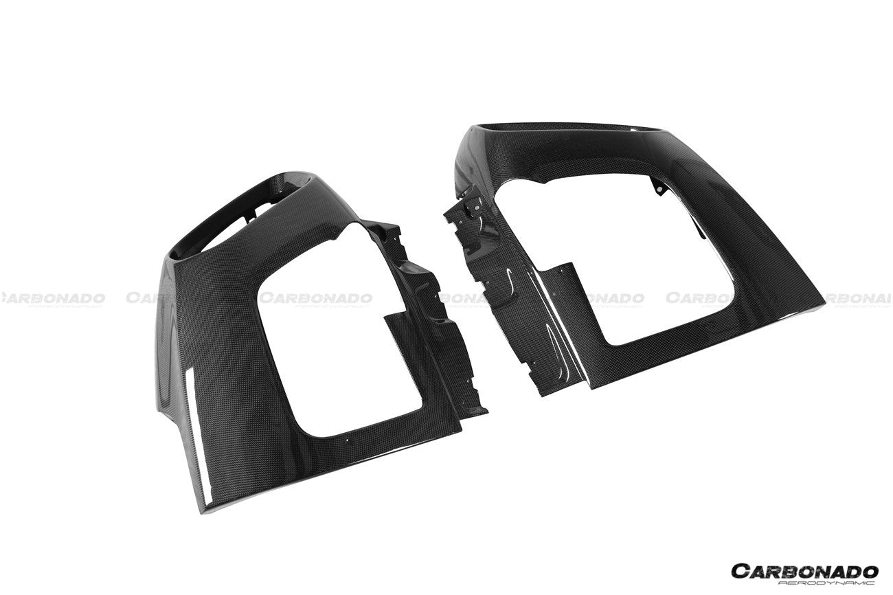 2017-2024 Ferrari 812 Superfast/GTS OEM Style Dry Carbon Rear Side Diffuser