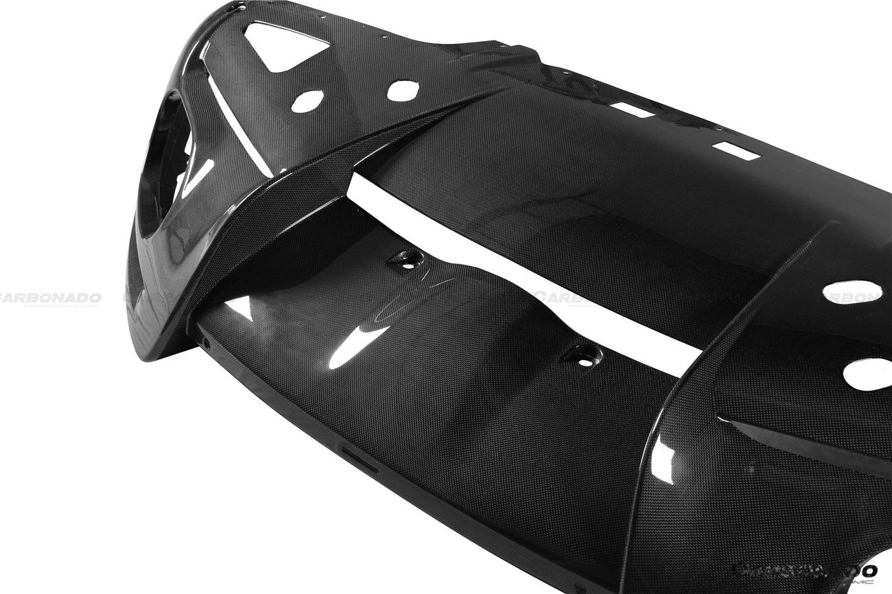 2021 - 2024 Ferrari ROMA OEM Style Dry Carbon Fiber Rear Diffuser