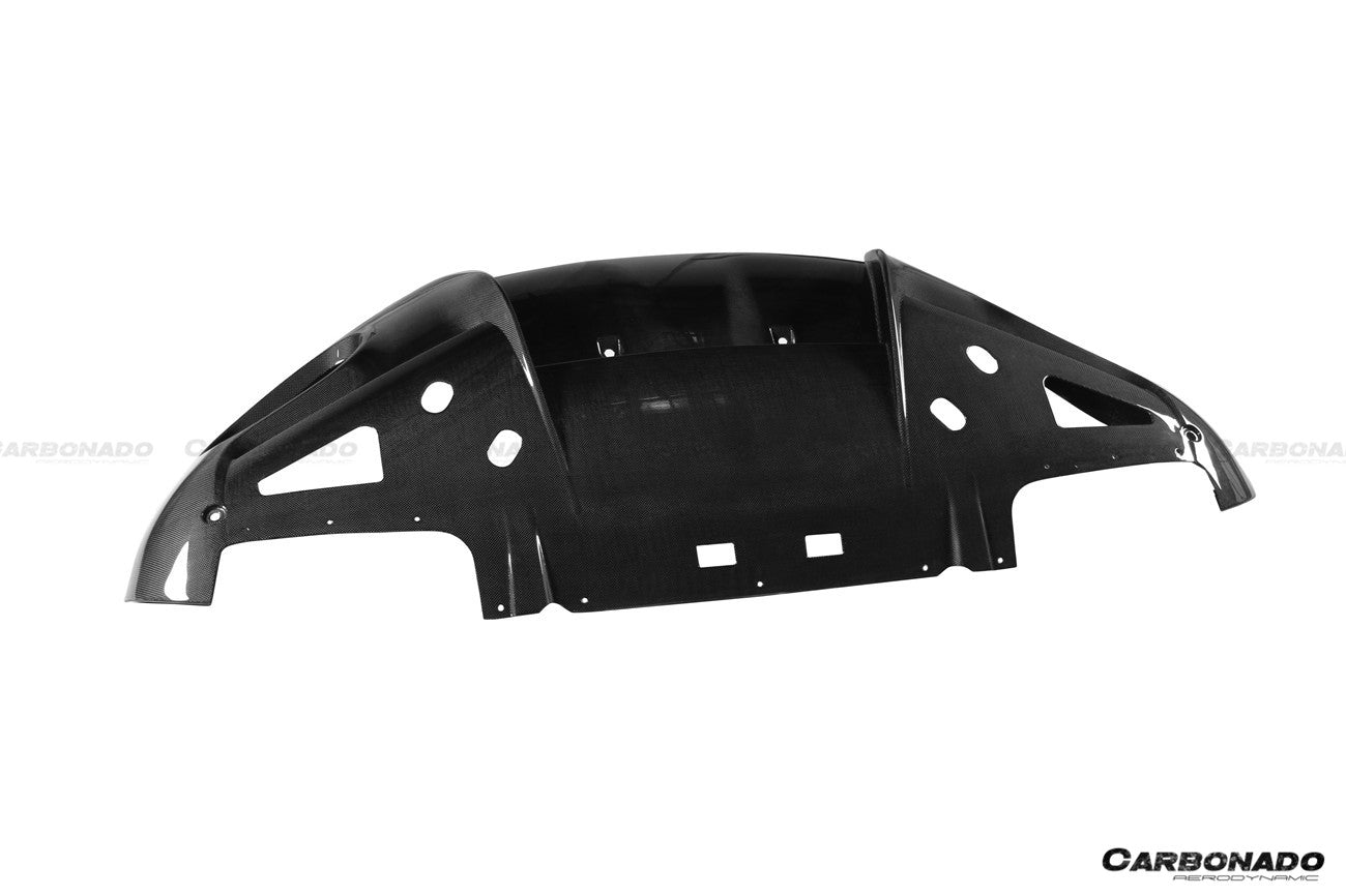 2021 - 2024 Ferrari ROMA OEM Style Dry Carbon Fiber Rear Diffuser