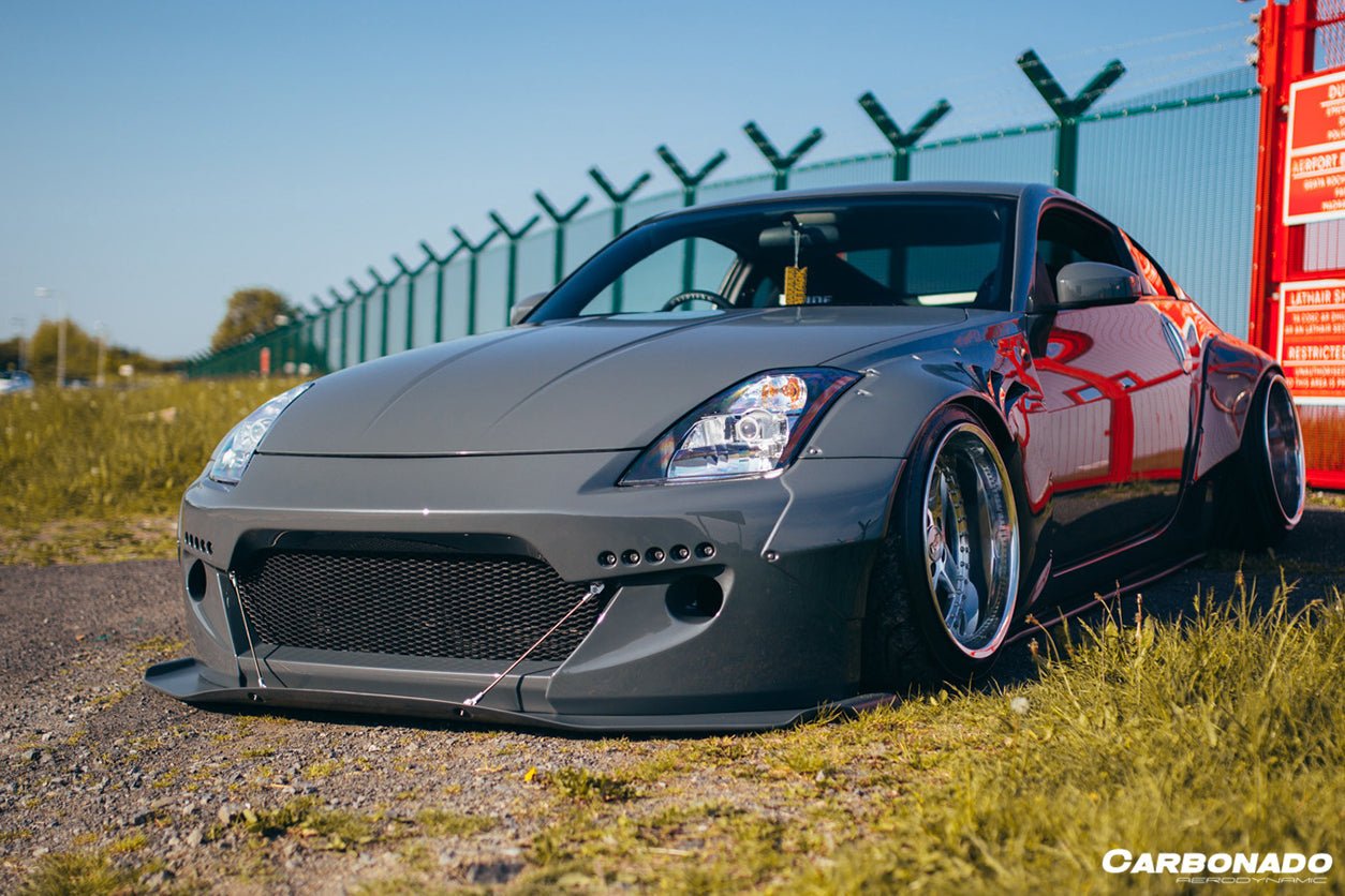 2003-2008 Nissan 350Z BRY Style Front Bumper - Carbonado