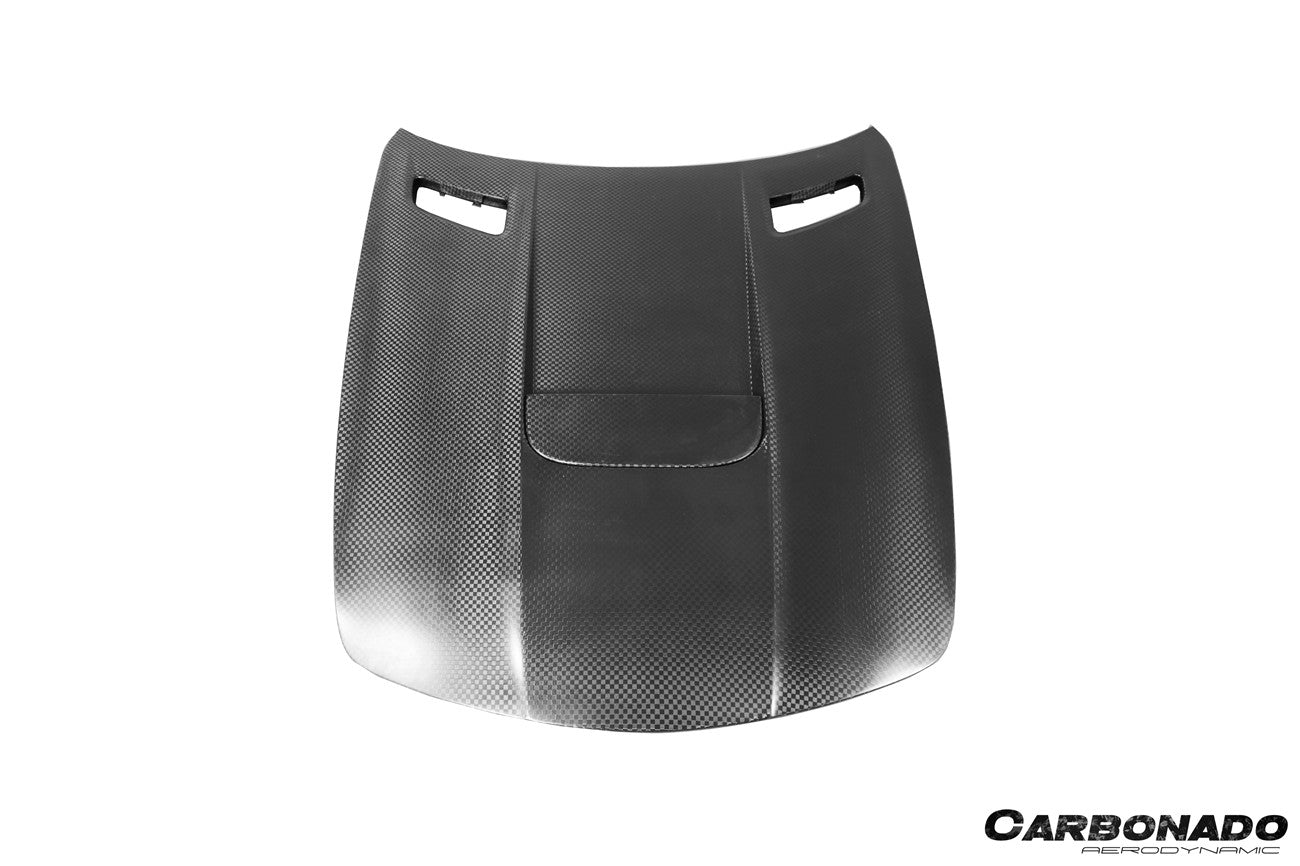 Mercedes Benz SLS AMG W197 BKSS Style Carbon Fiber Hood 2010-2015