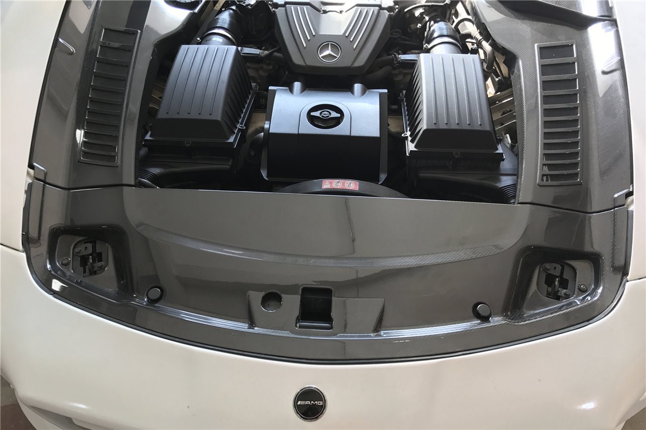 Mercedes-Benz SLS AMG R197 Carbon Fiber Radiator Cover 2010-2015