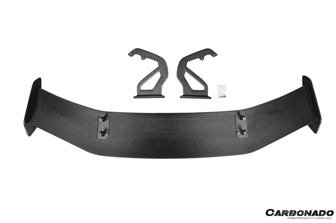 Porsche 718 981 Cayman Boxster GT4RS Style Dry Carbon Fiber Spoiler Wing 2012-2025