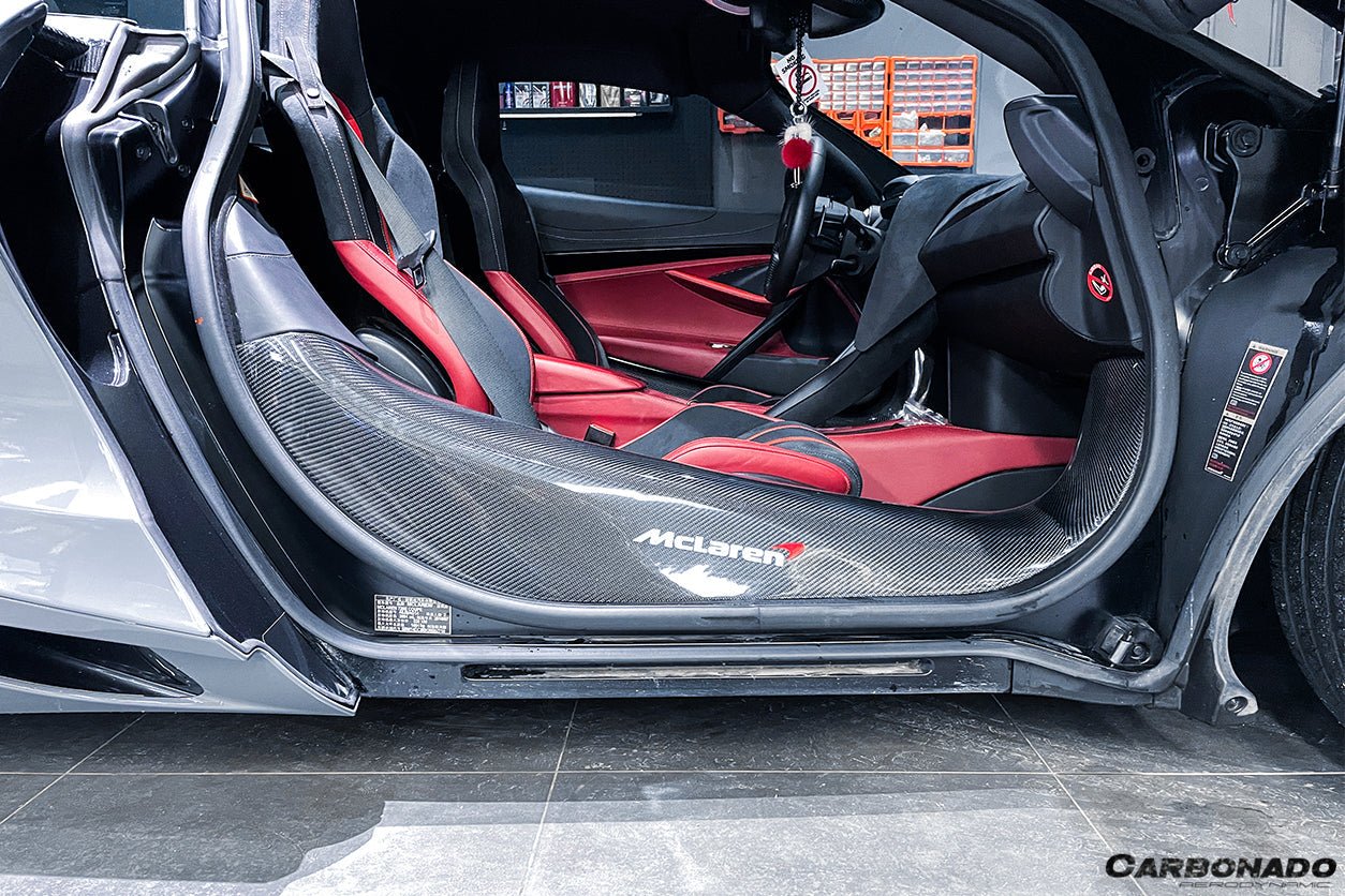 McLaren 720S 765LT P14 Dry Carbon Fiber Door Sills 2017-2023
