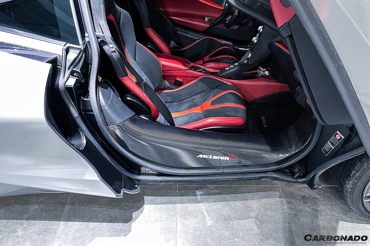 McLaren 720S 765LT P14 Dry Carbon Fiber Door Sills 2017-2023