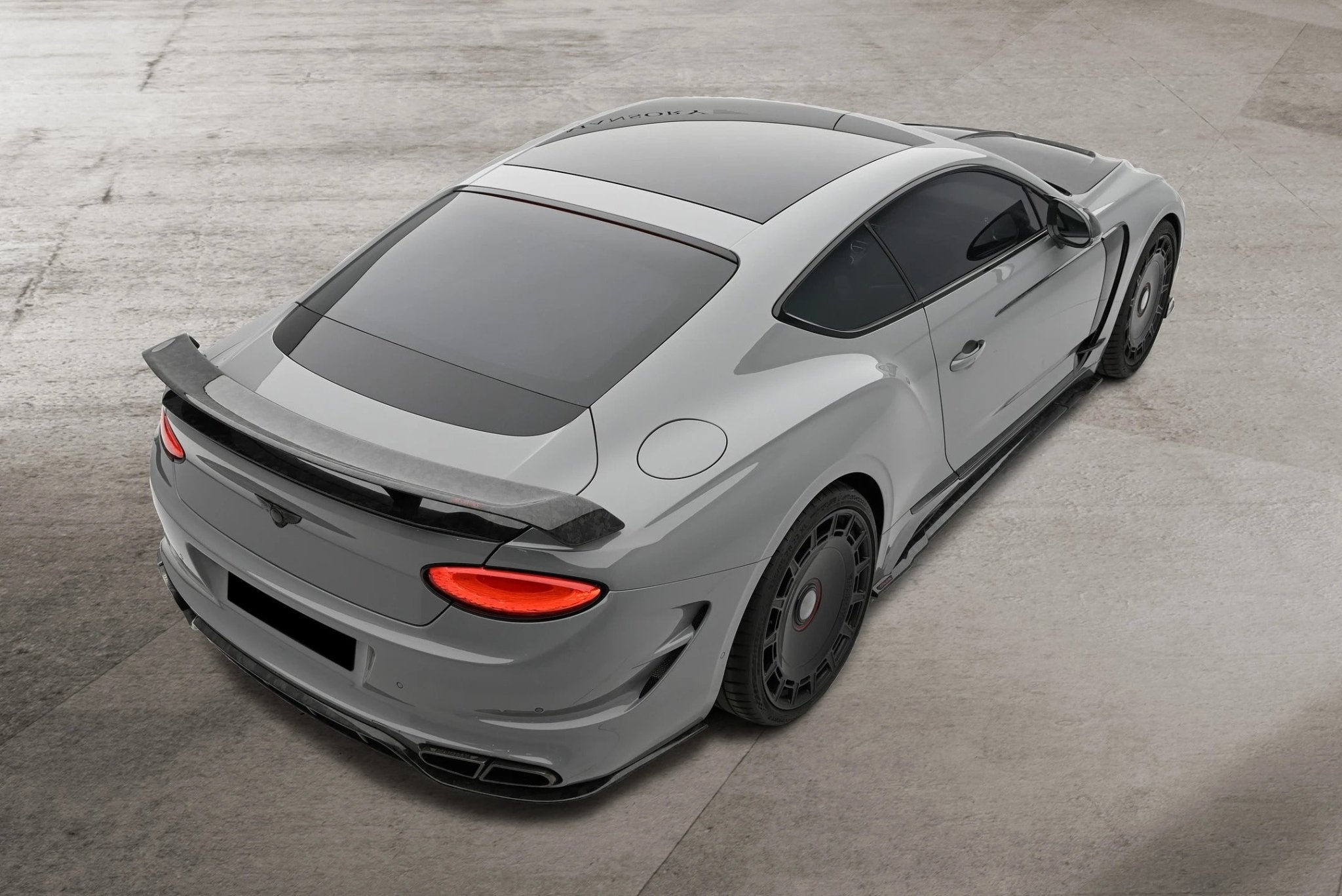 2018-2023 Bentley Continental GT MSY Style DRY Carbon Fiber Wing - Carbonado