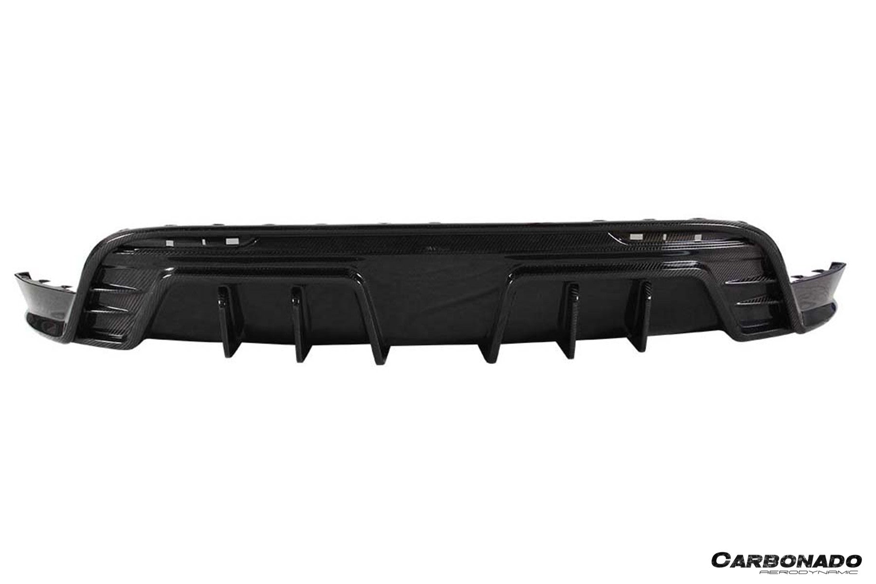 Tesla Model Y AD Style Carbon Fiber Rear Diffuser 2020-2024