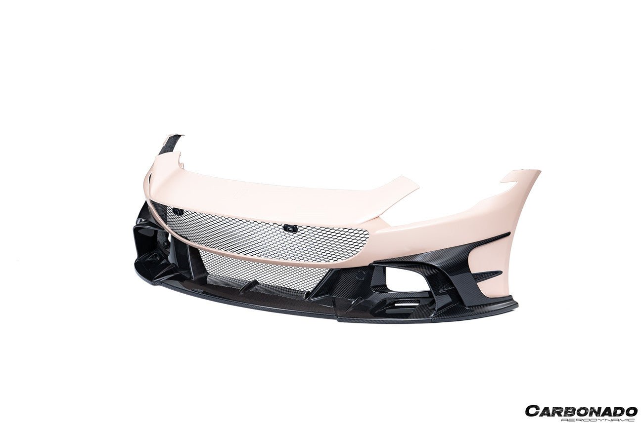 Ferrari Roma F169 MSY Style Portion Autoclave Carbon Fiber Front Bumper 2020-2026