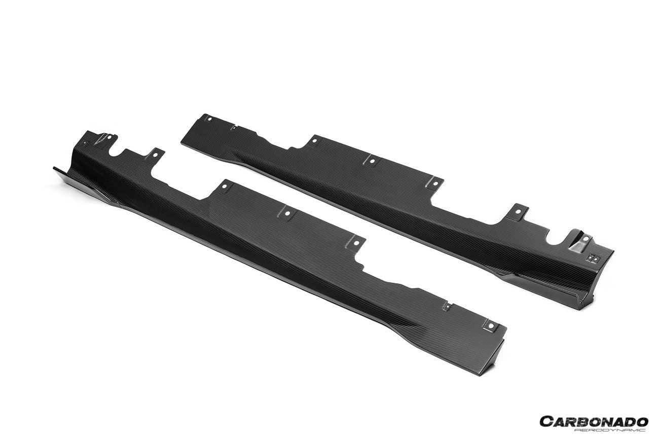 Ferrari Roma MSY Style Autoclave Carbon Fiber Side Skirts 2020-2026
