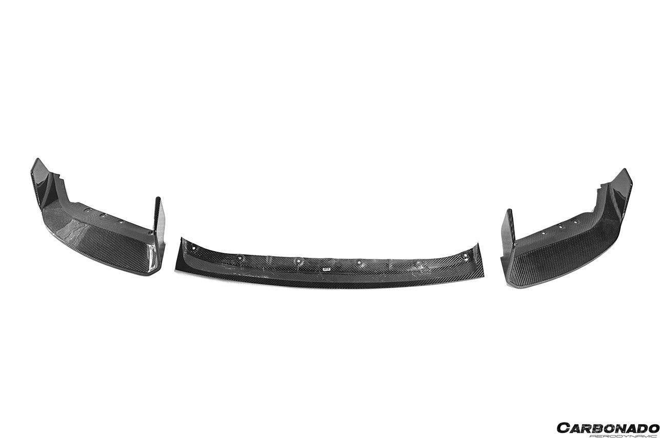 BMW M2 G87 AO Style Carbon Fiber Front Lip Splitter 2023-2024