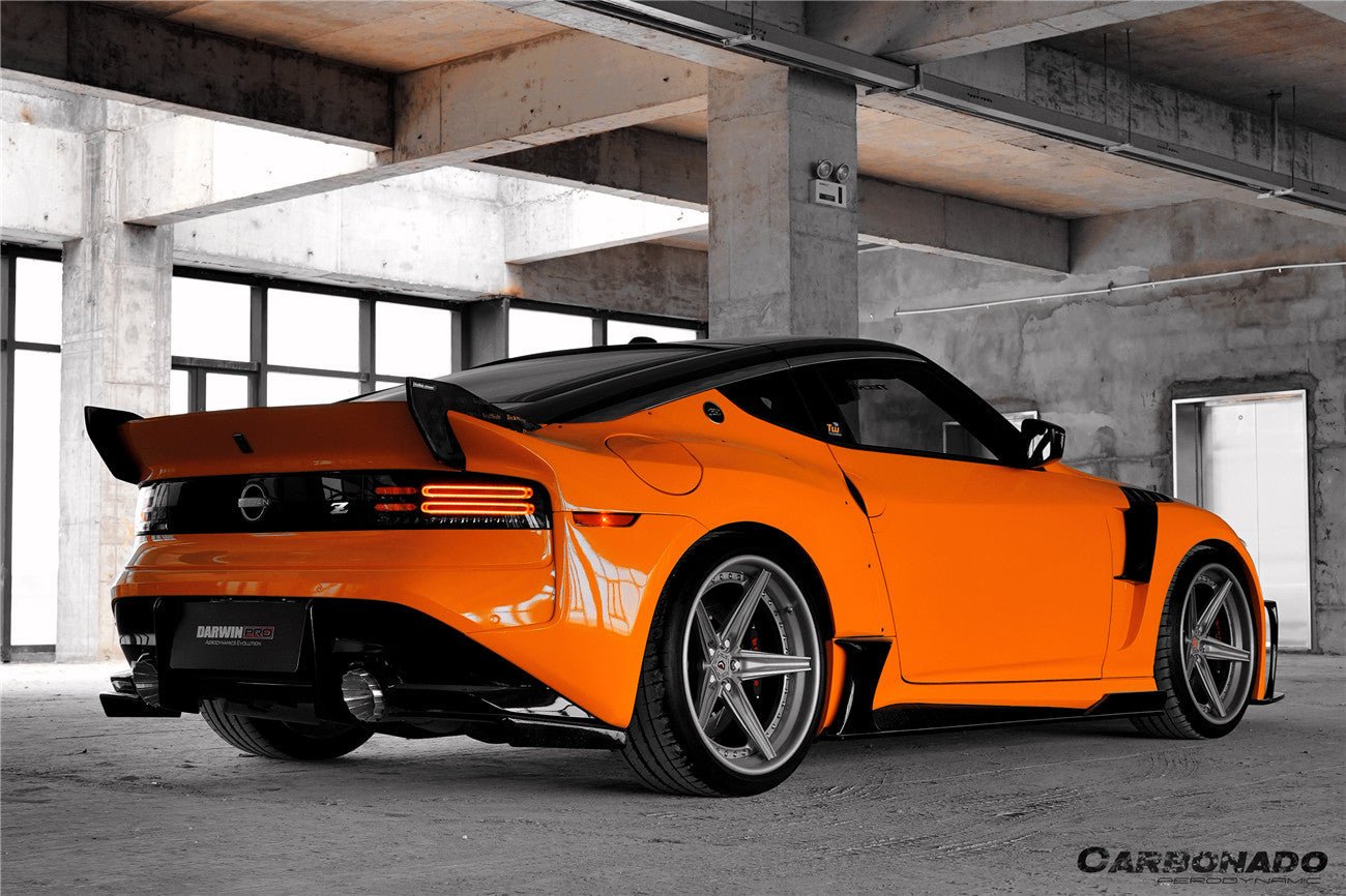 Nissan 400Z RZ34 VS Style Rear Bumper Centre Fins and Covers 2022-Up