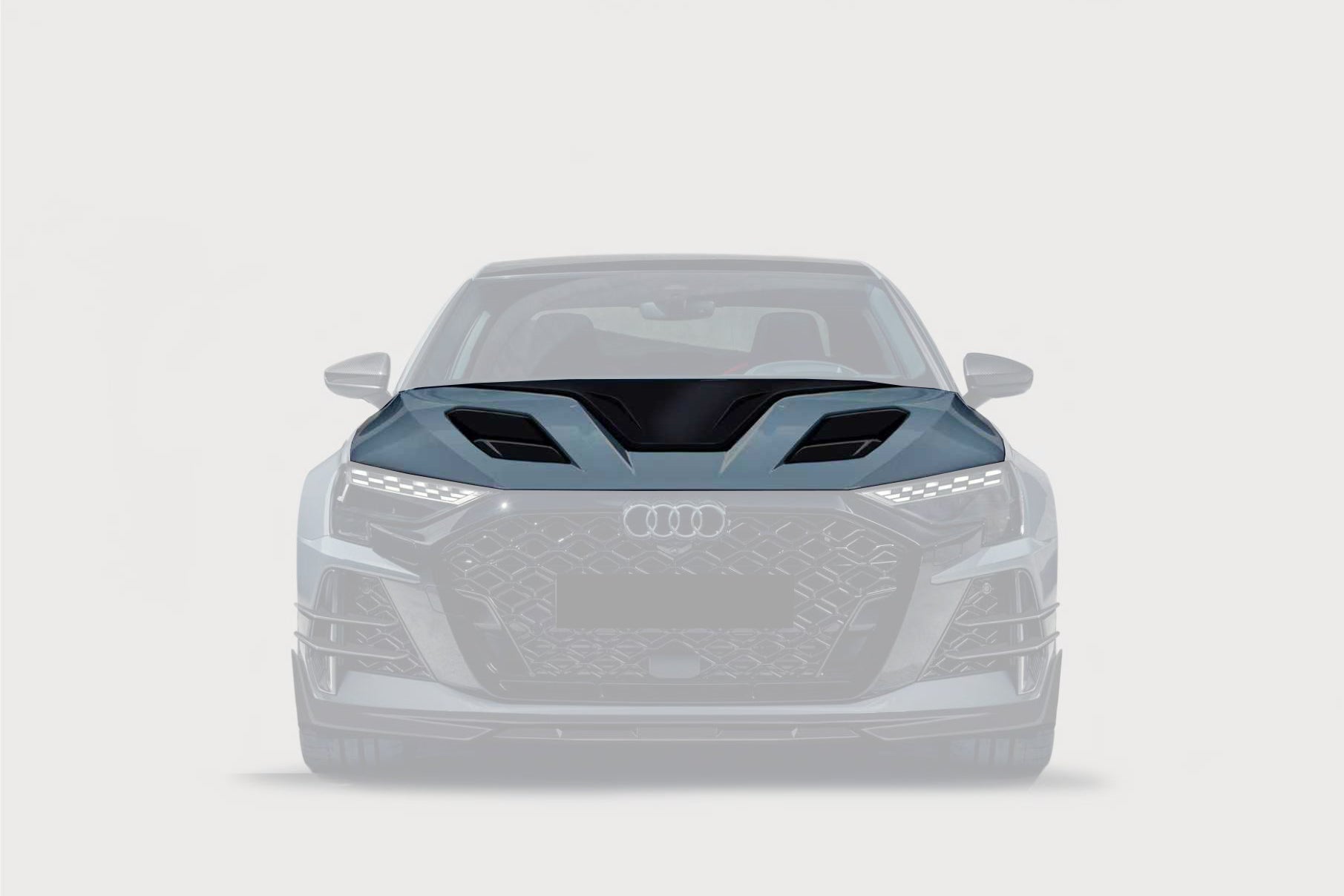 Audi RS3 S3 A3 8Y.5 AD Style Autoclave Carbon Fiber Hood 2025-Up
