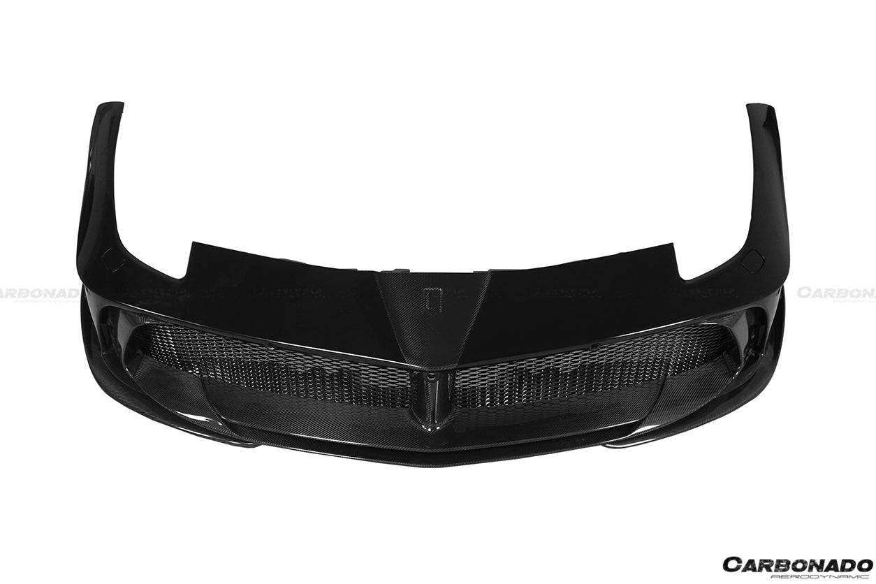 Ferrari 488 GTB Spider MSY Style Partial Carbon Fiber Front Bumper 2015-2019