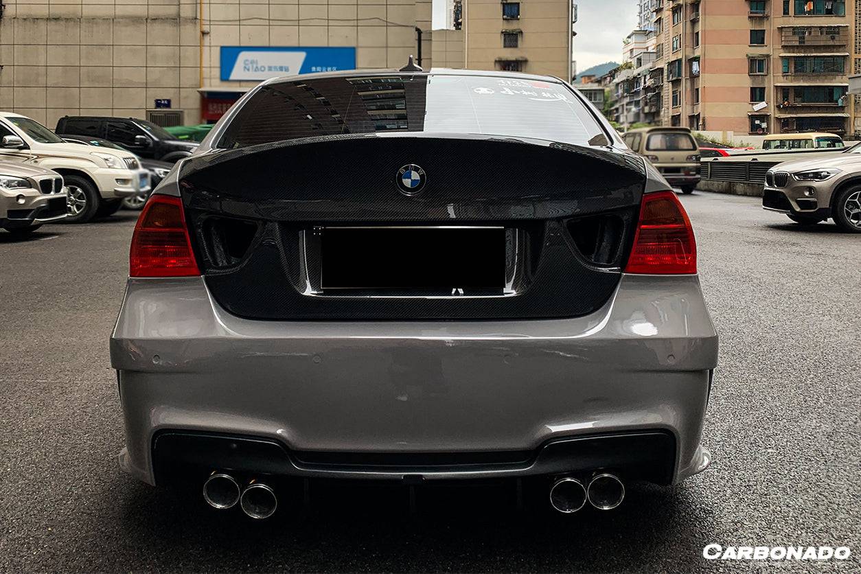 2006-2012 BMW 3 Series E90 1M Style Rear Bumper - Carbonado