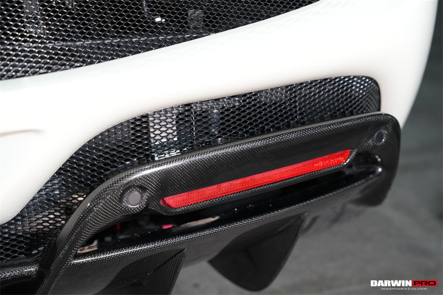 2022 - 2025 Ferrari 296 GTB (Type F171) OE Style Carbon Fiber Rear Diffuser