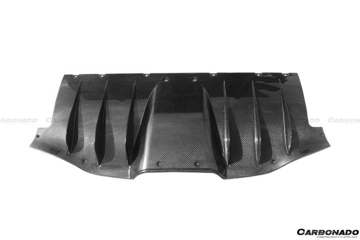 Ferrari 458 F142 OE Style Carbon Fiber Rear Diffuser 2010-2015