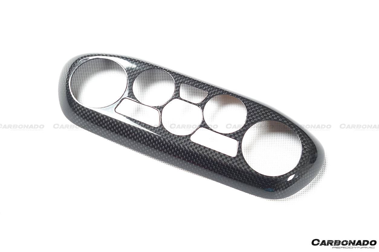 Ferrari 458 F142 Coupe Spider OE Style Dry Carbon Fiber Control Panel Cover 2010-2015
