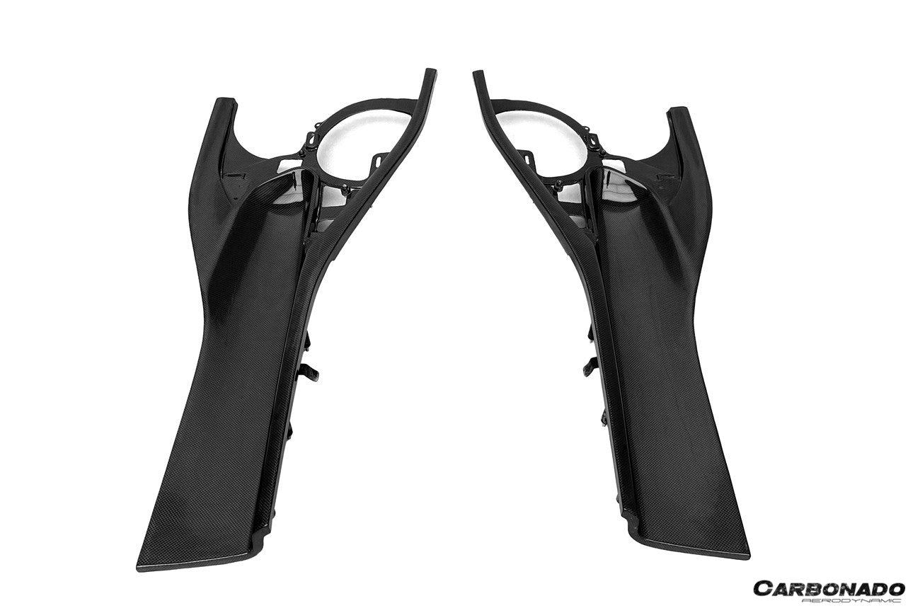 Ferrari 812 Superfast GTS OE Style Dry Carbon Fiber Interior Door Panel Covers 2017-2026