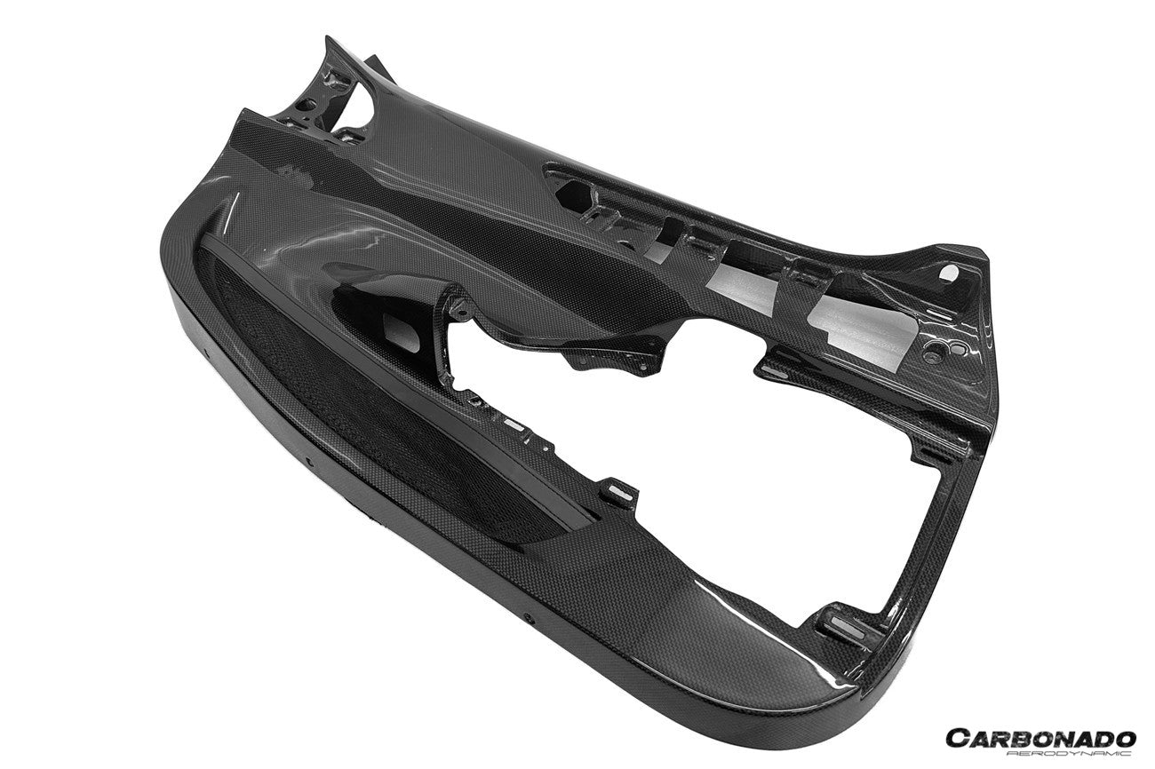 Ferrari SF90 Stradale OE Style Dry Carbon Fiber Interior Door Panel Replacement 2020-Up