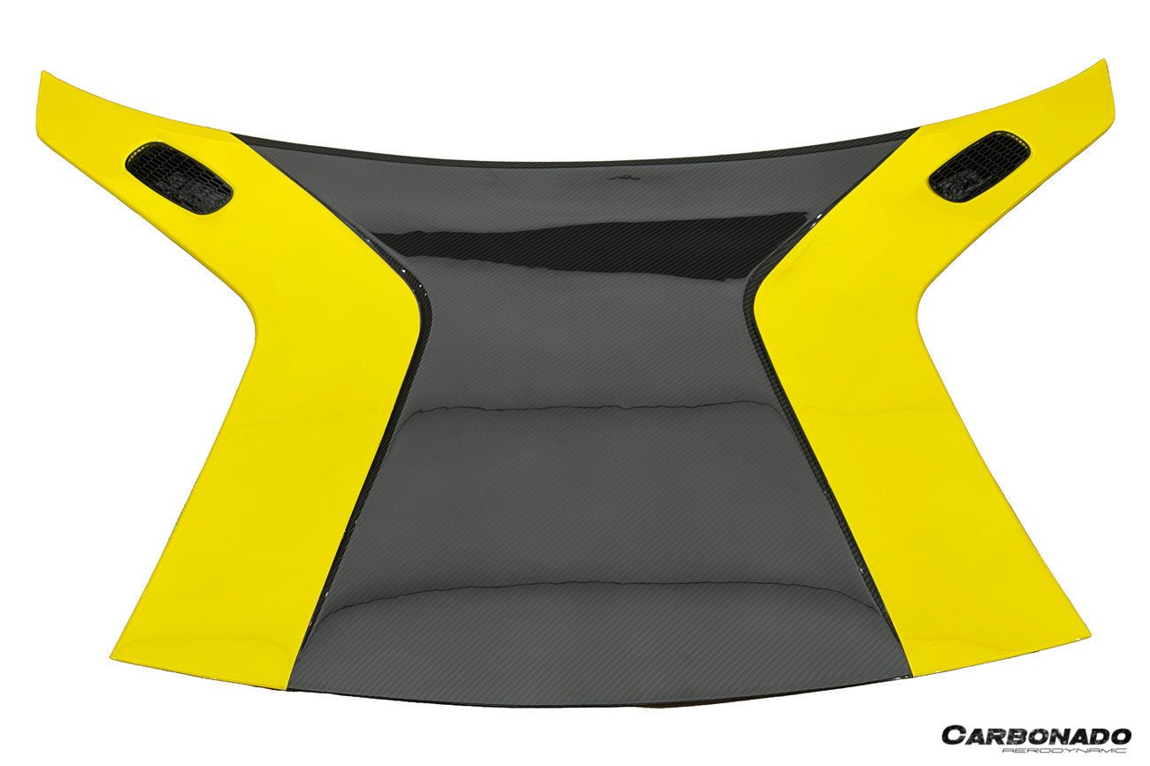 Lotus Emira NYO MNK Style Dry Carbon Fiber Hood 2021-2024