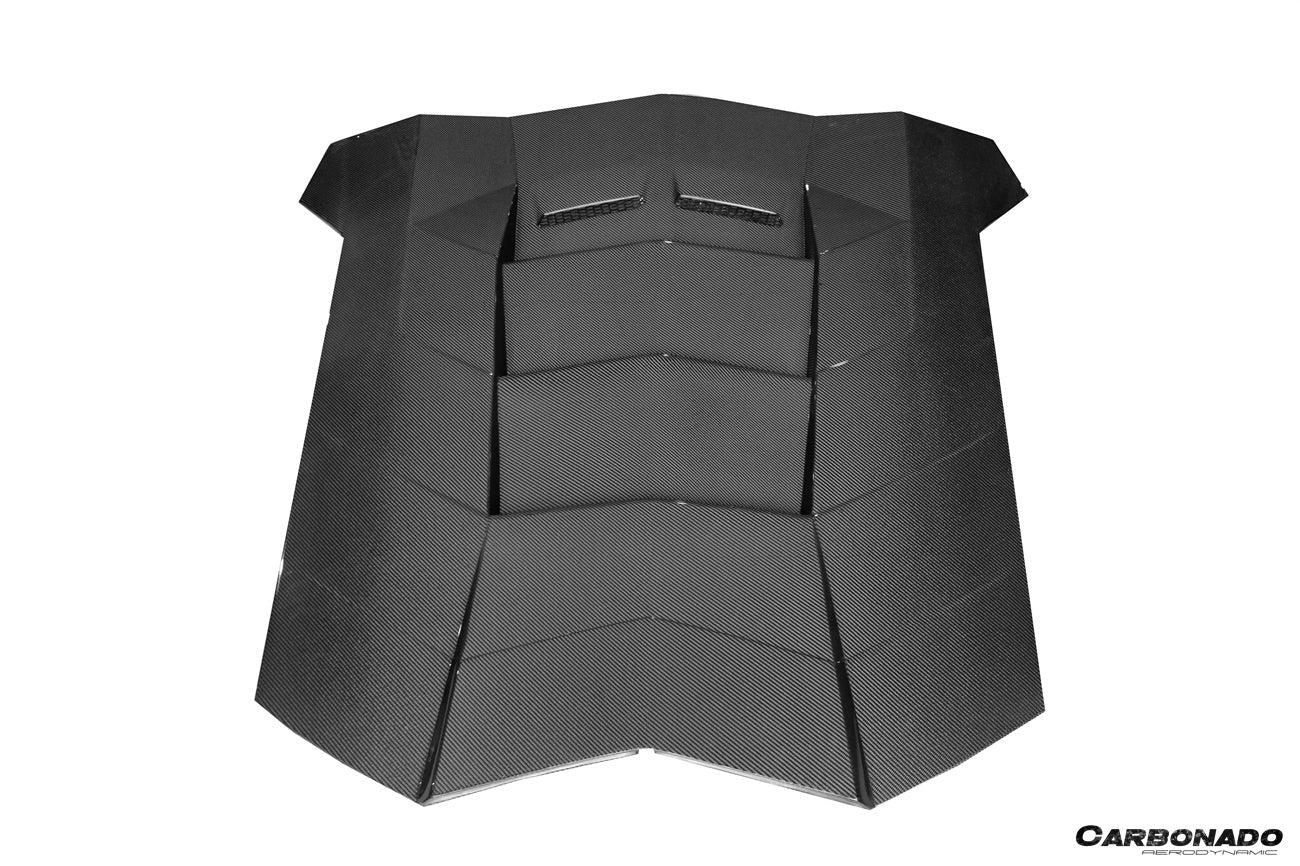 Lamborghini Aventador LP700 Coupe BKSS Style Carbon Fiber Engine Trunk 2011-2016