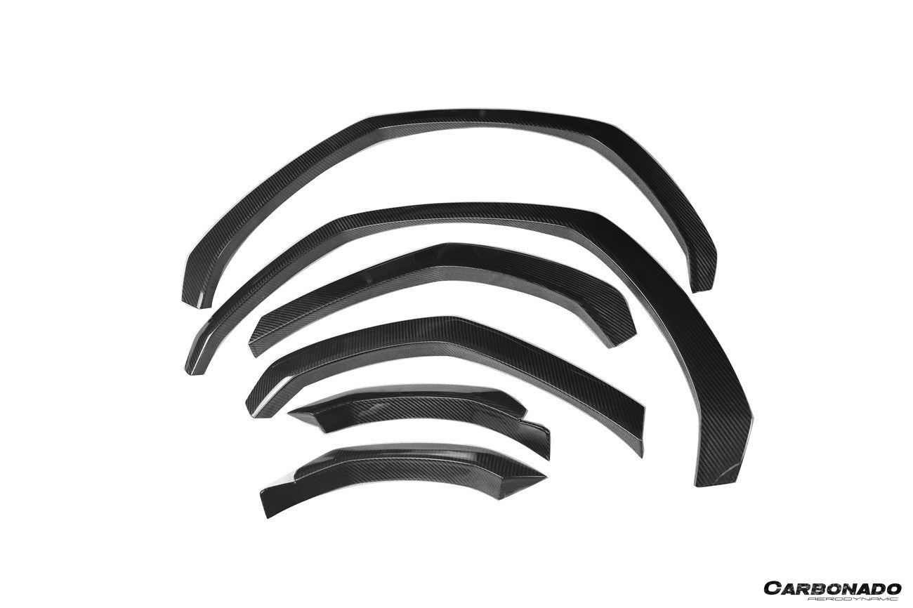 2018 - 2022 Lamborghini URUS TC Style Dry Carbon Fiber Fender Flare